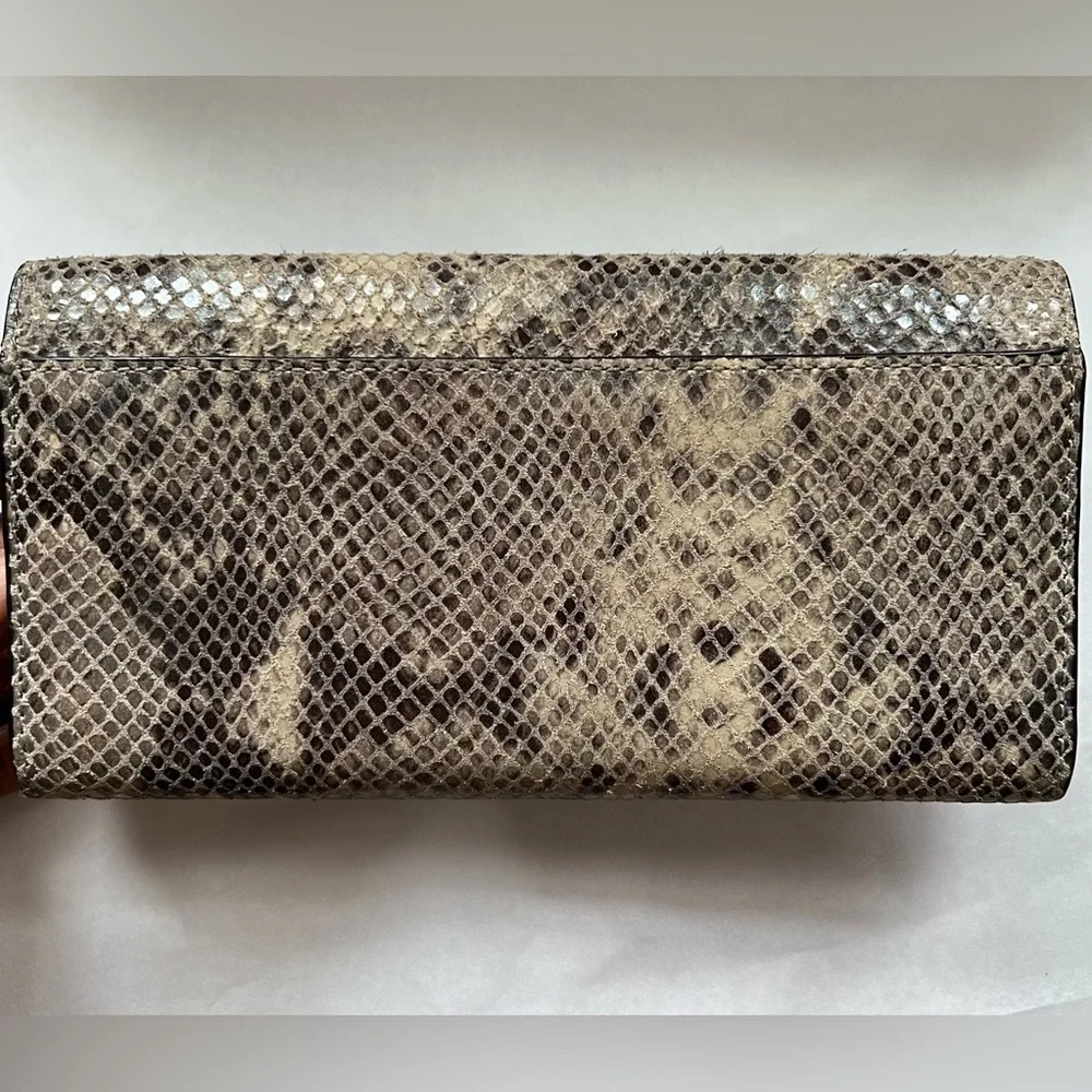 Coach Faux Python Wallet - Picture 2 of 4